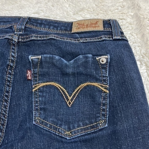 Levi’s Womens size 27 cropped legging stretch jeans - Picture 3 of 11